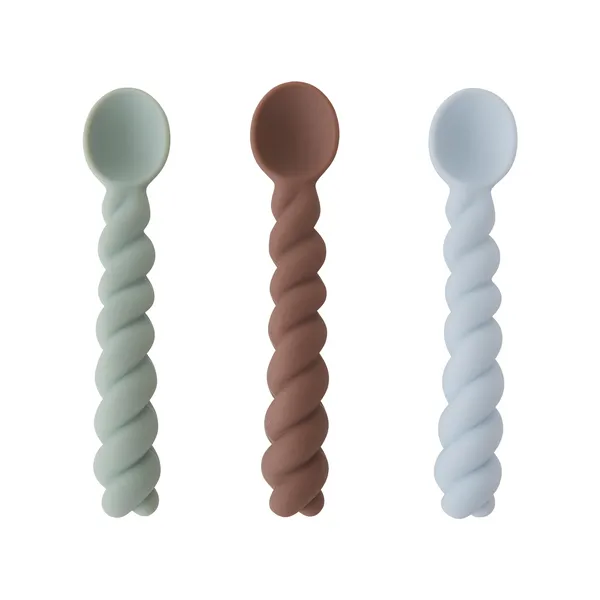 Mellow sked 3-pack, Dusty Blue-taupe-pale