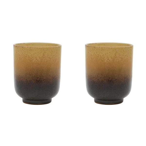 Nori kopp 2-pack, Amber