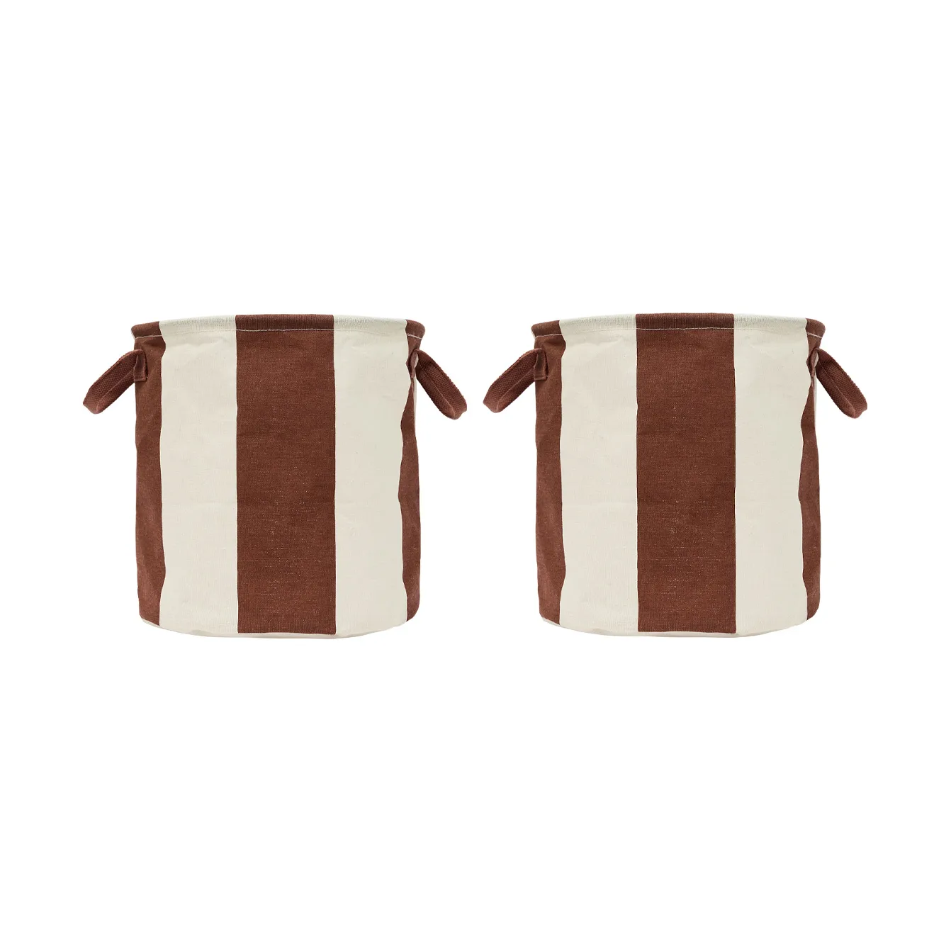 OYOY Panier de rangement Kara medium Ø32x32 cm 2 pièces Nutmeg