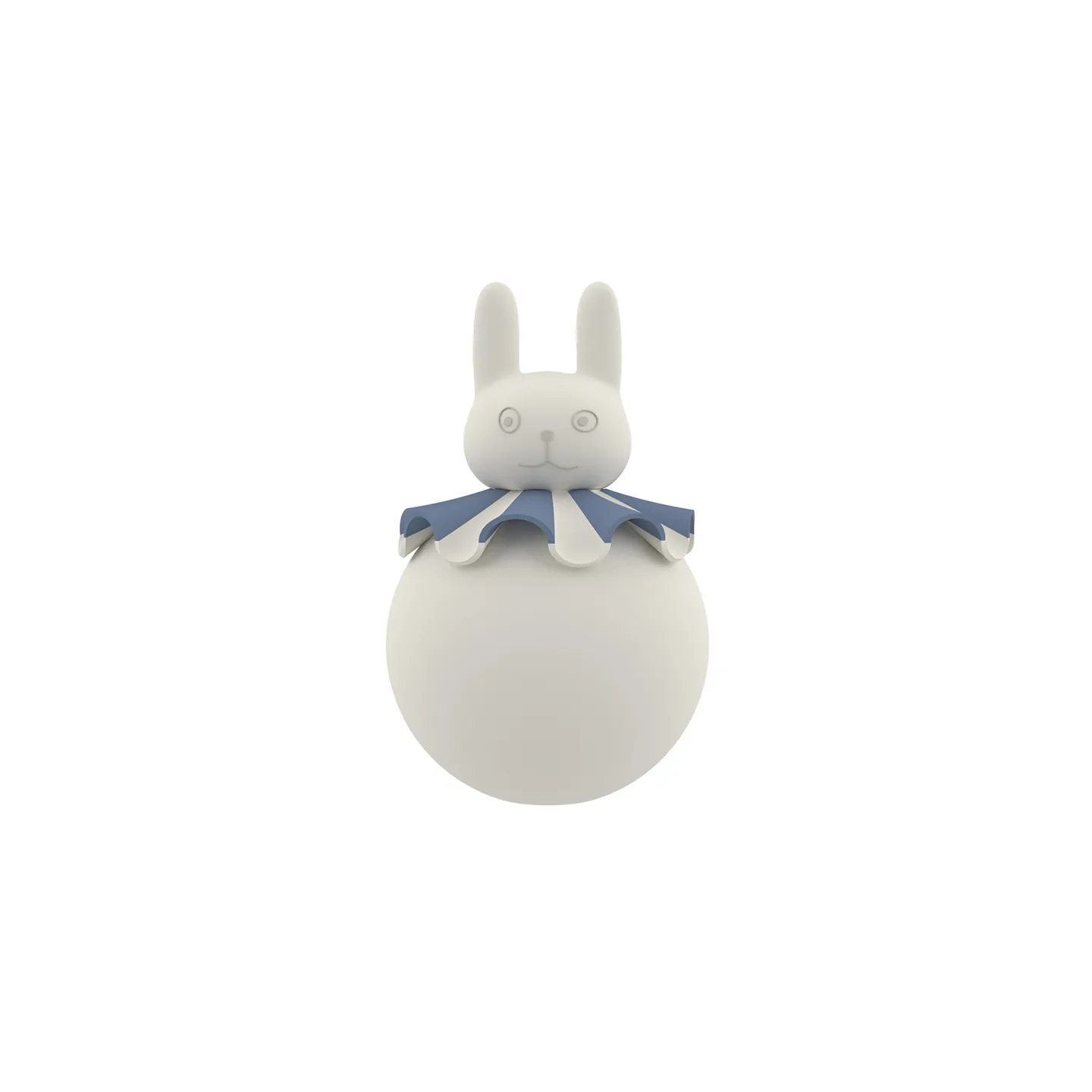 Rabbit Bordlampe Off-White/Blue - OYOY Living Design - Børneværelse - Plastik