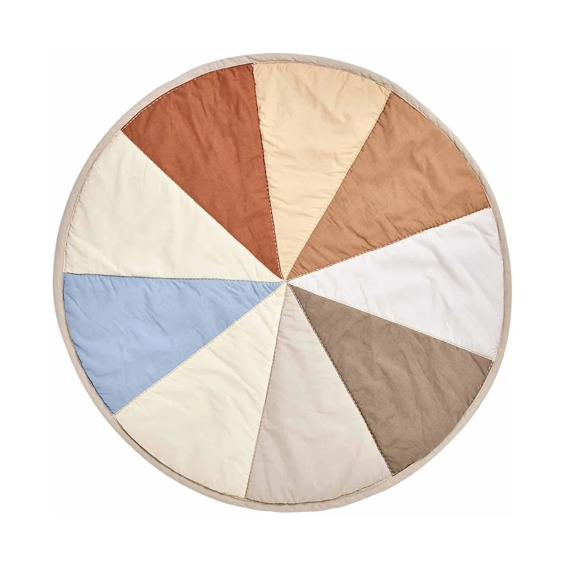 OYOY Tapis pour enfants matelassé Moni Ø Multi