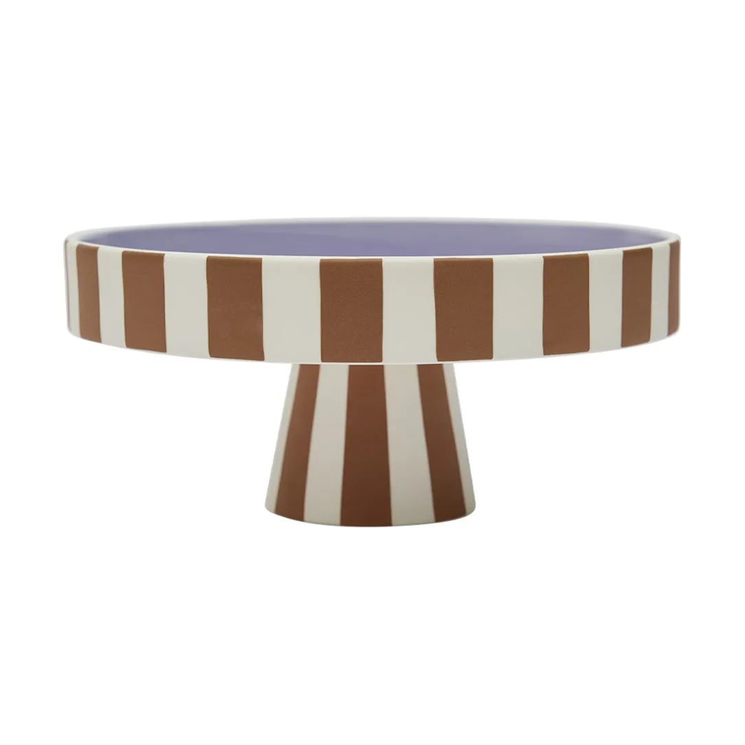 OYOY Toppu serveringsfad Ø20 cm Caramel-lavender