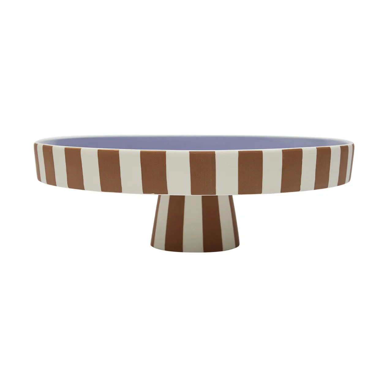 OYOY Toppu serveringsfad stor Ø27 cm Caramel-lavender