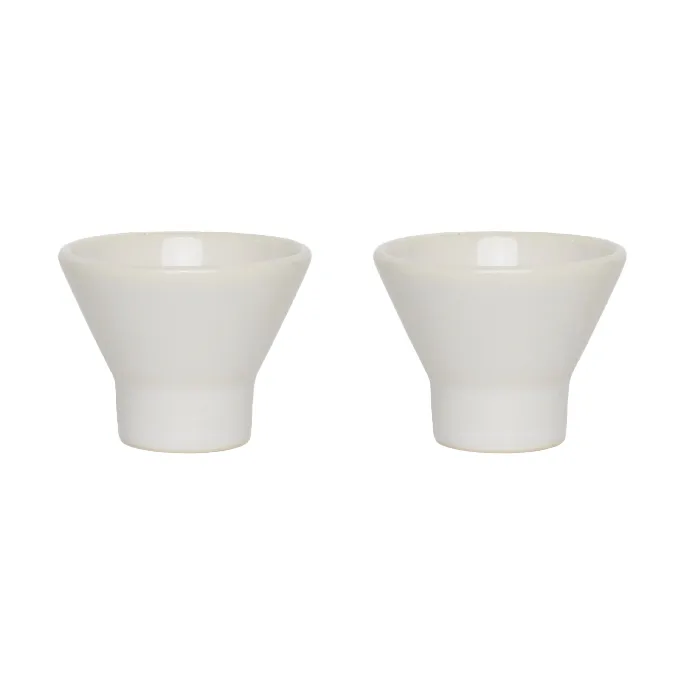 OYOY Yuka &auml;ggkopp 2-pack Offwhite