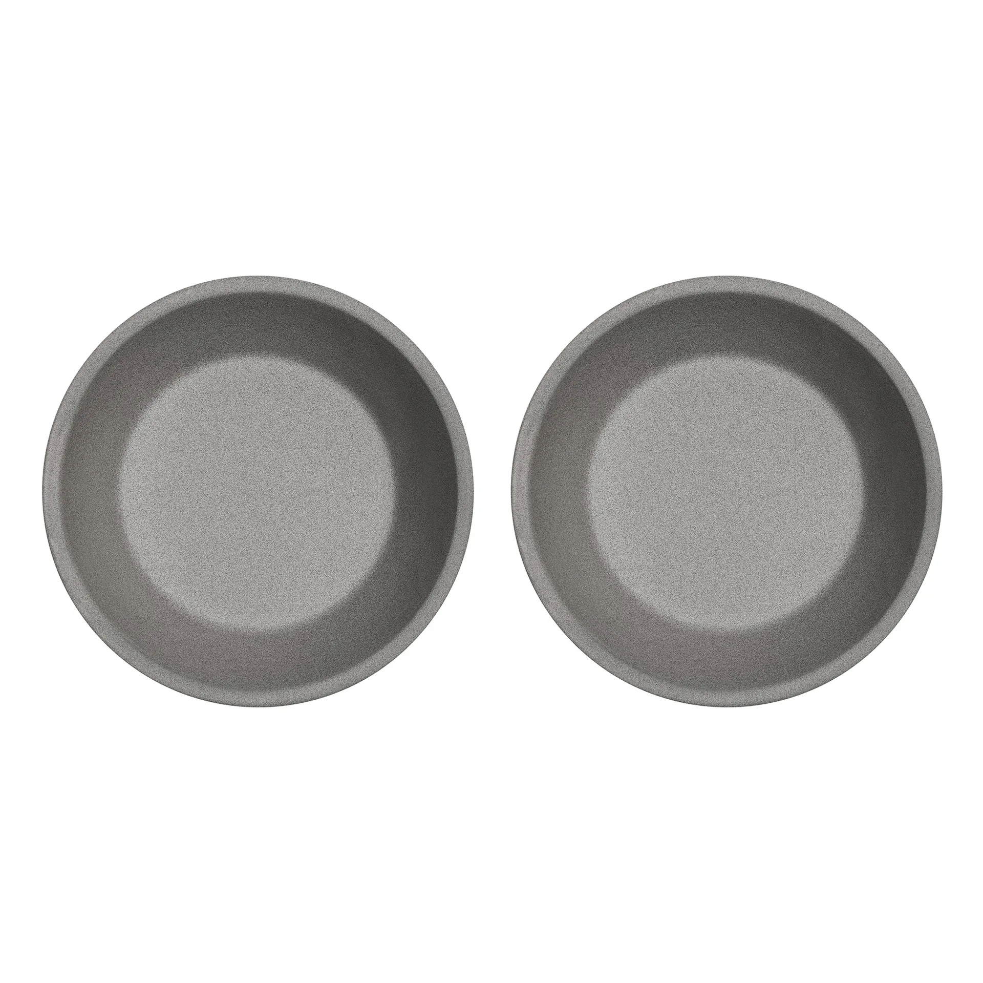 OYOY Yuka djup tallrik &Oslash;19 cm 2-pack Stone