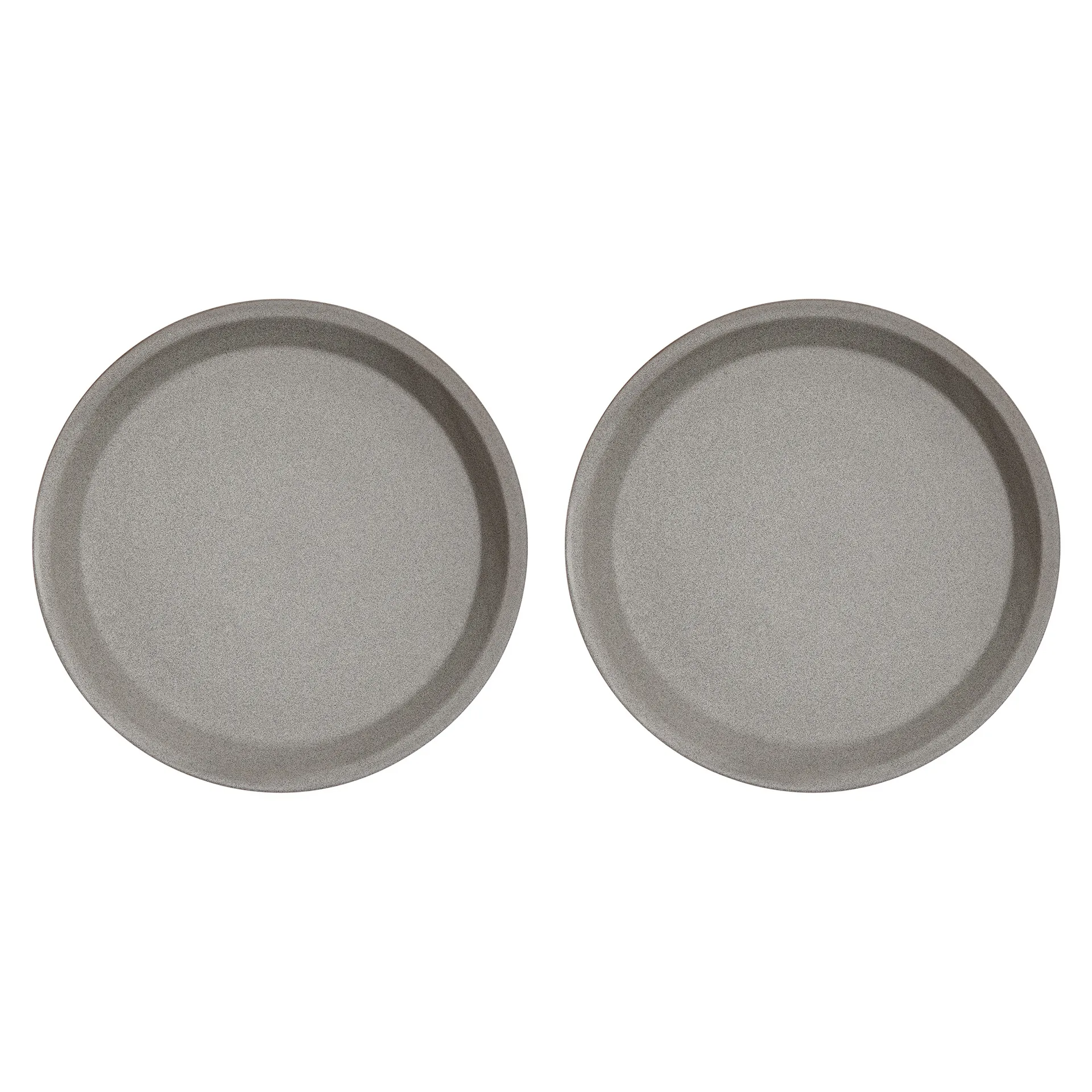 OYOY Yuka frokosttallerken &Oslash;22 cm 2-pak Stone (gr&aring;)