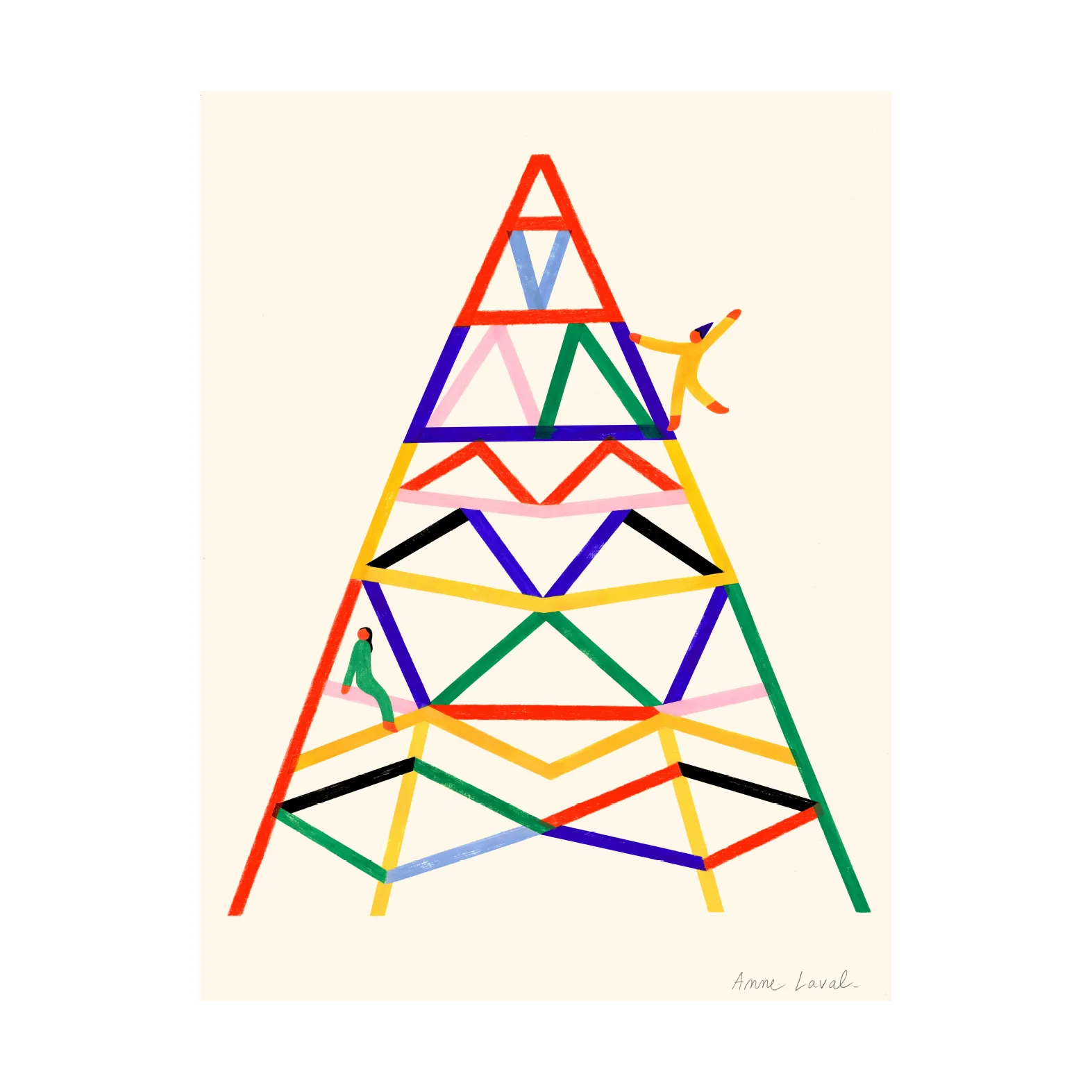 Paper Collective Affiche Escalader cm