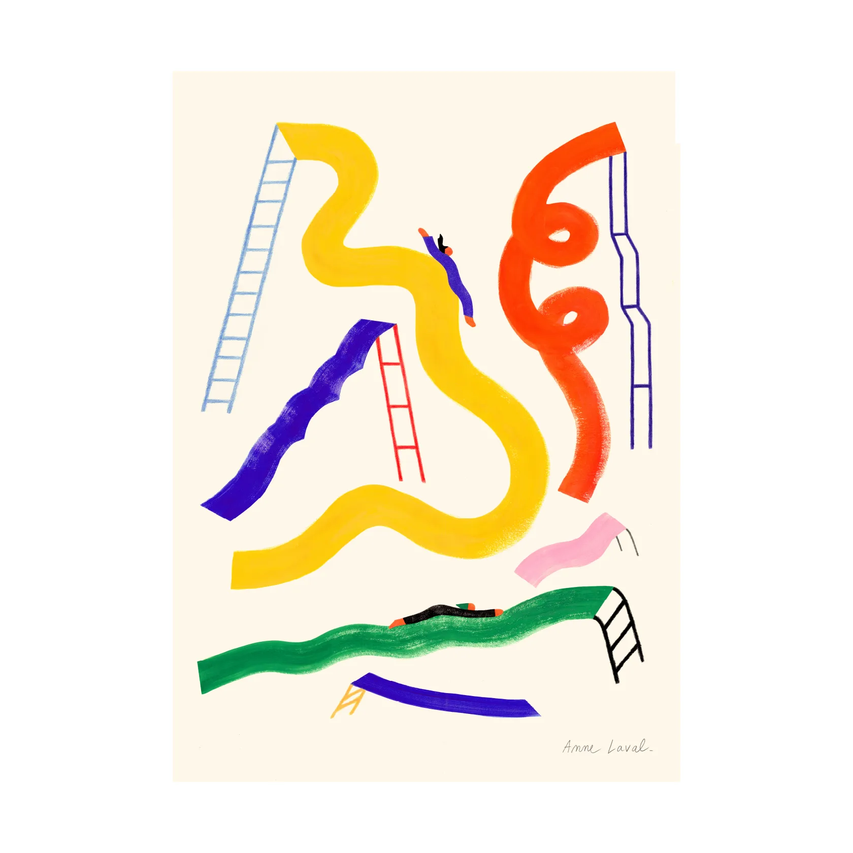 Paper Collective Affiche Glisser cm