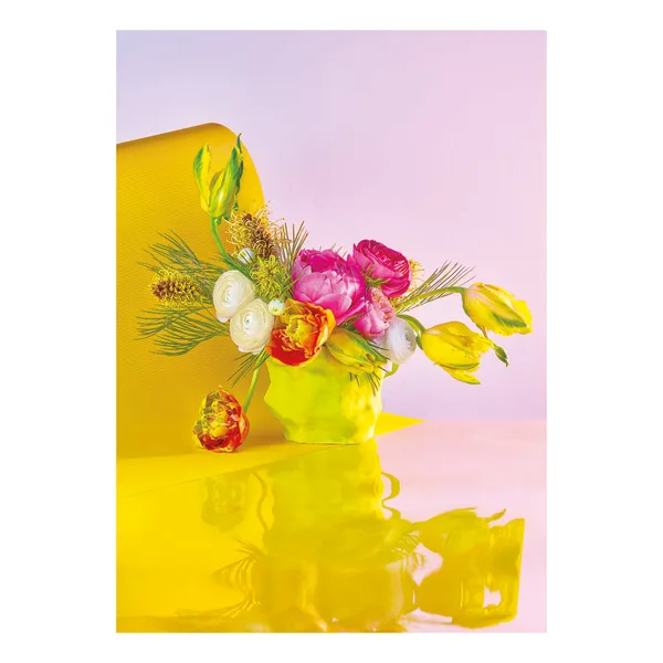 Bloom 03 yellow poster, 30x40 cm