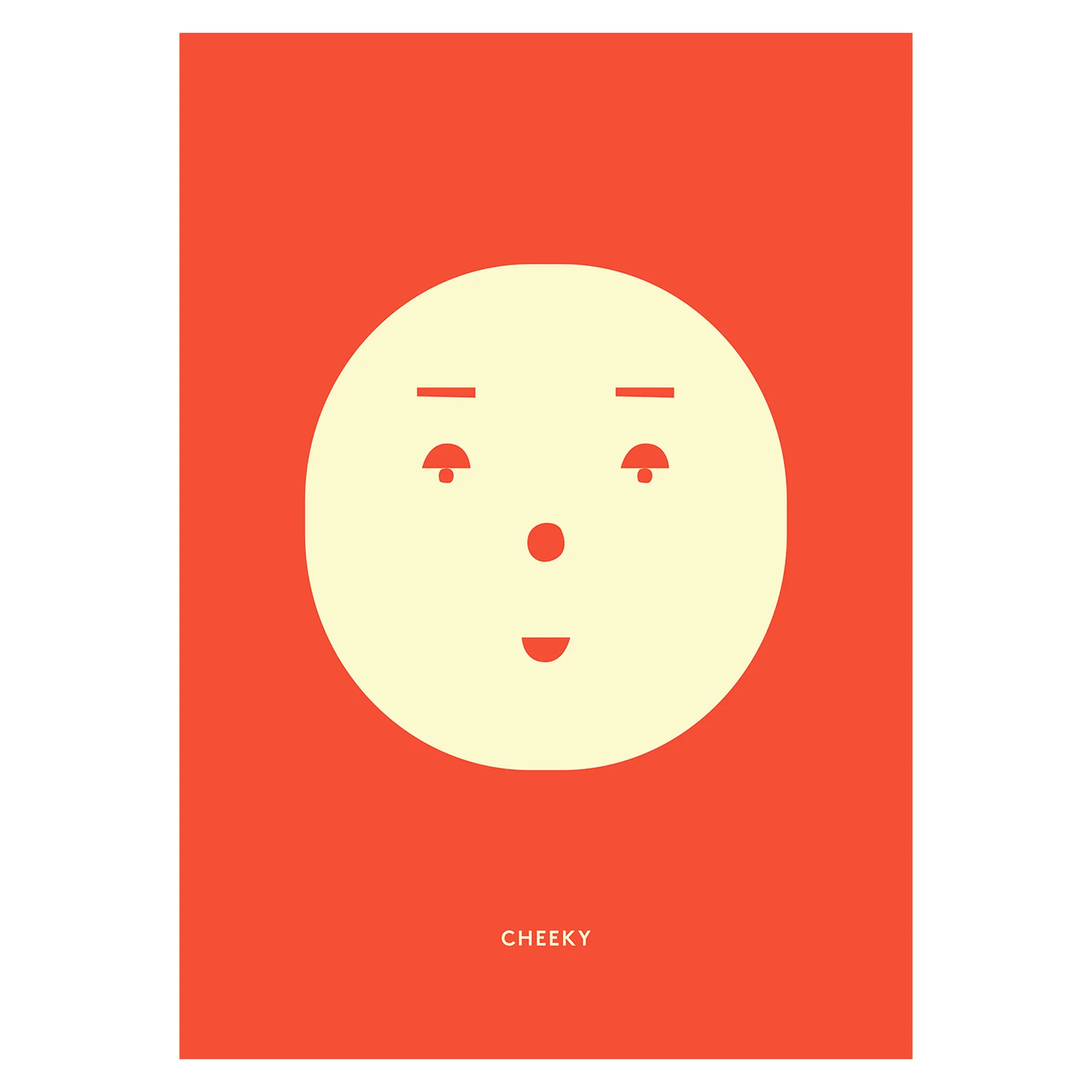 Paper Collective Cheeky Feeling plakat 30x40 cm