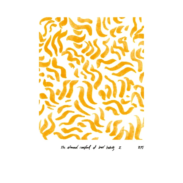 Comfort - Yellow poster, 30x40 cm