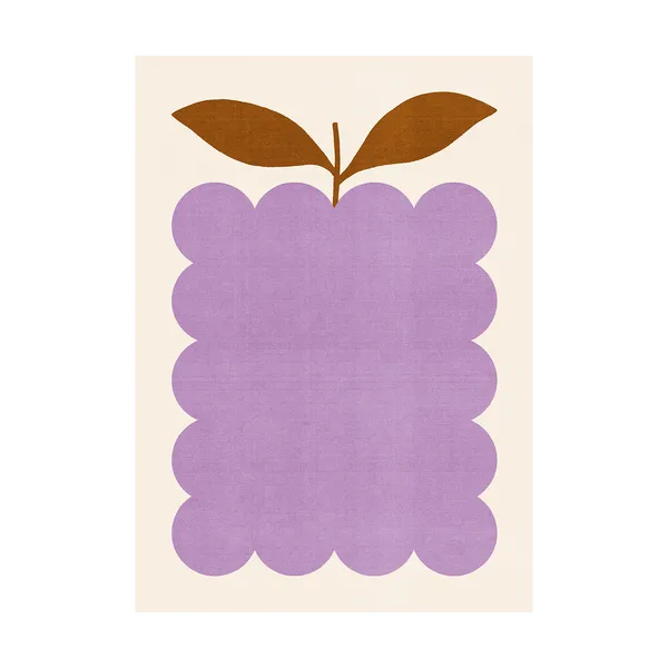 Lilac Berry poster, 30x40 cm