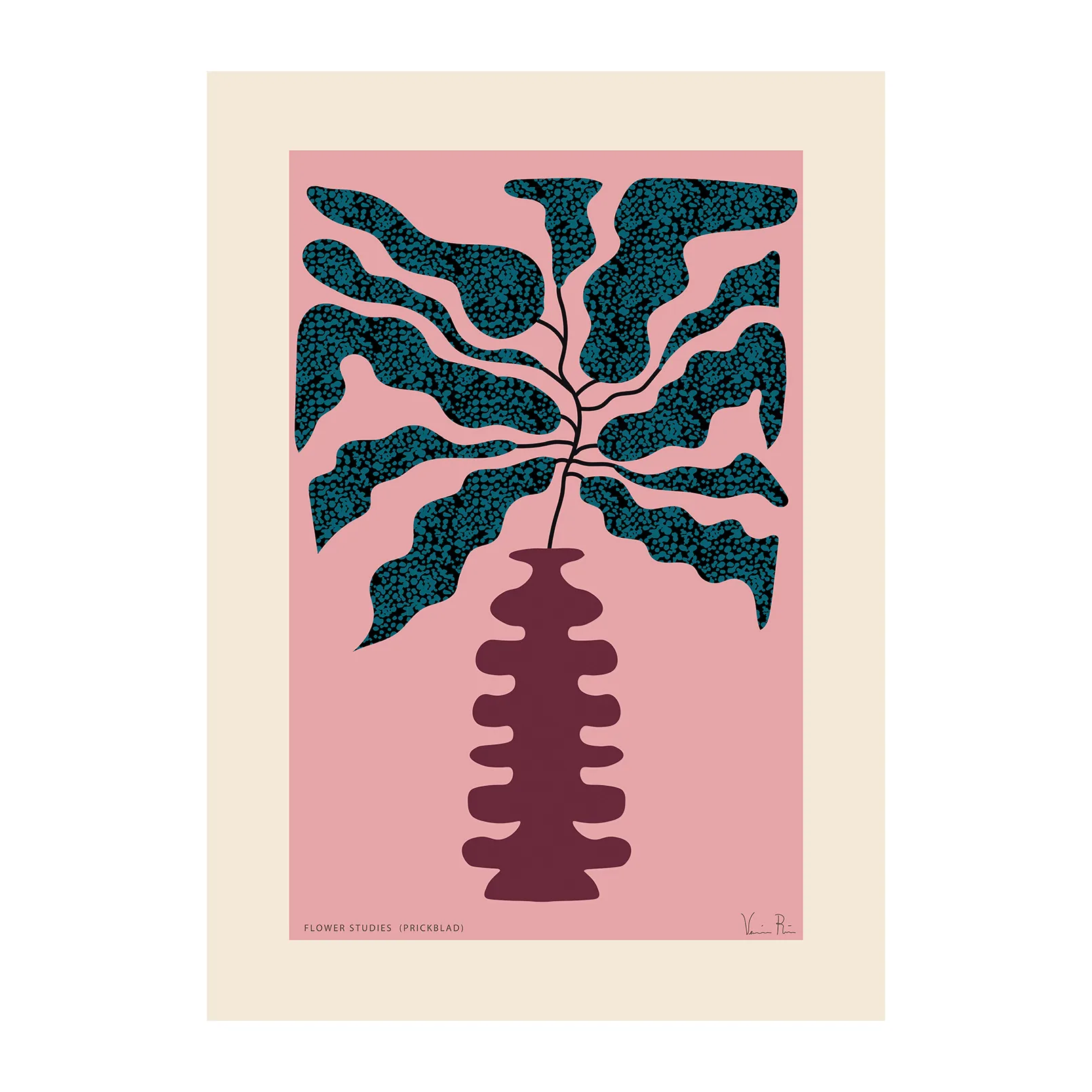 Paper Collective Poster Flower Studies 01 (Canne du muet) cm