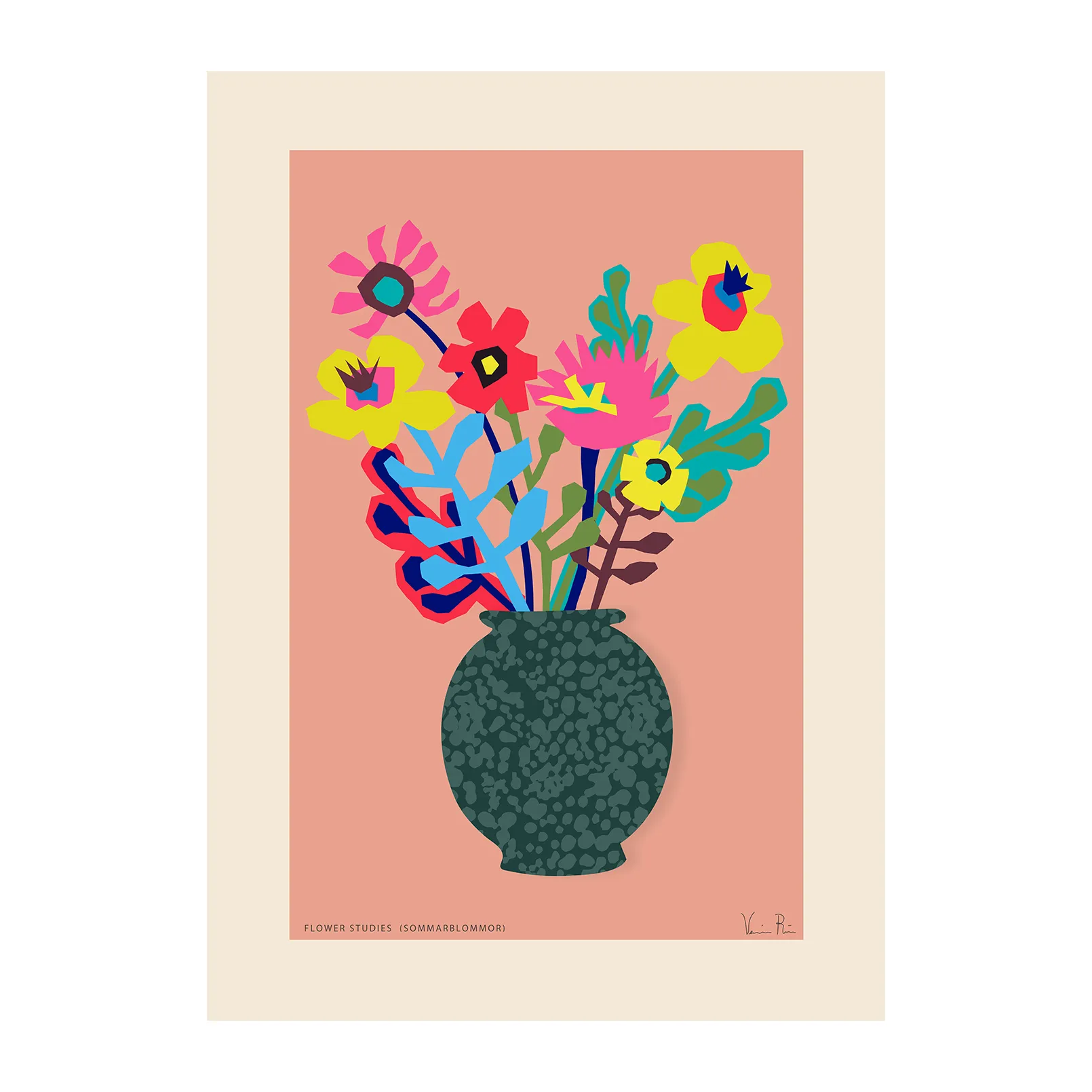 Paper Collective Poster Flower Studies 02 (été) cm
