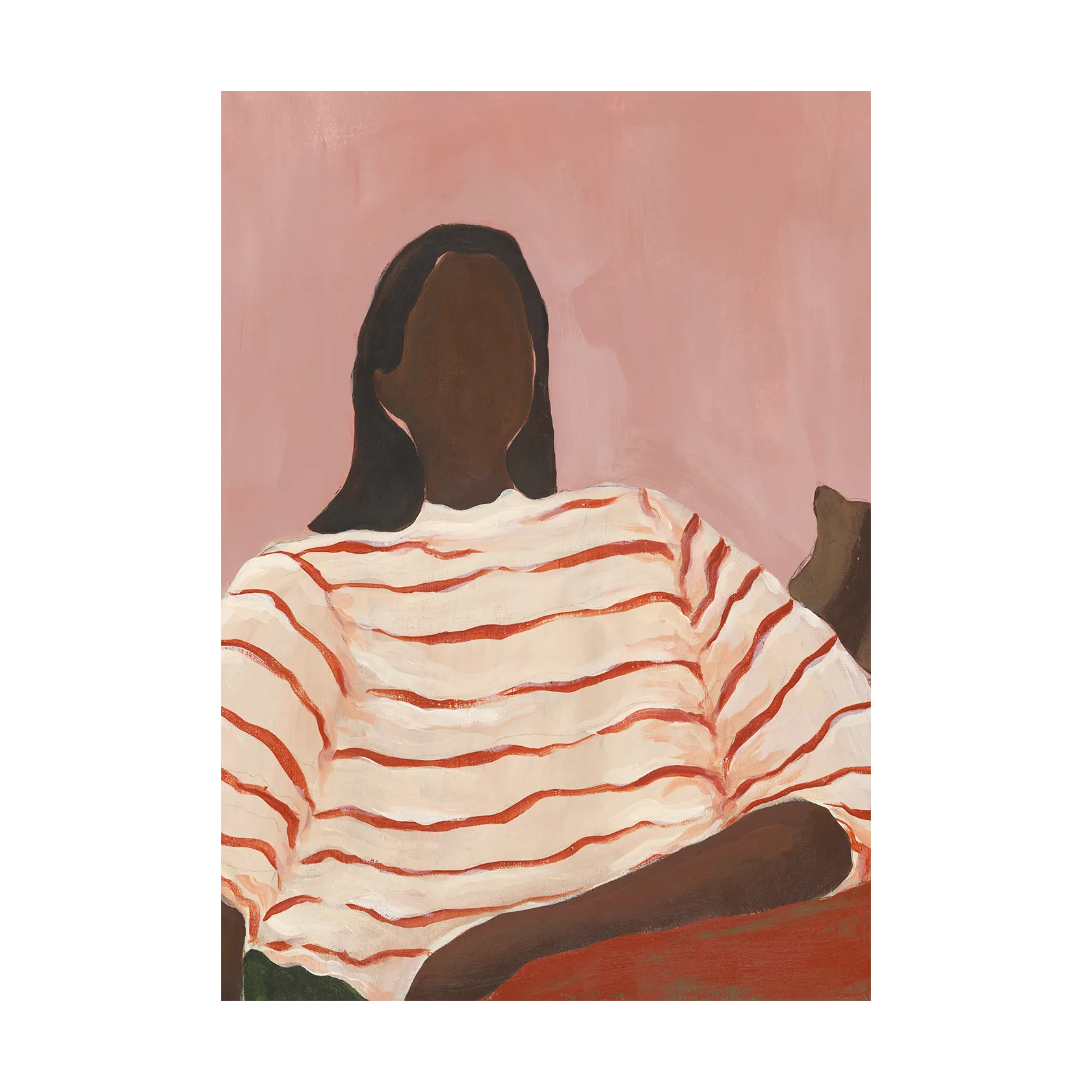 Paper Collective Red Stripes poster cm