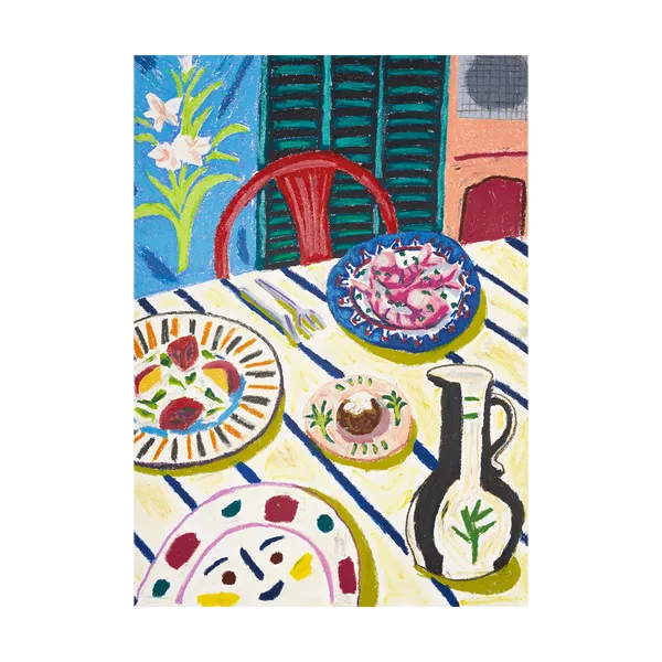 Tapas Dinner poster, 30x40 cm