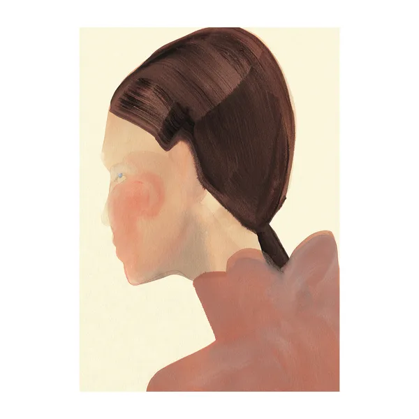The Ponytail poster, 30x40 cm