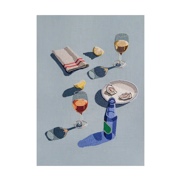 The World is your Oyster poster, 30x40 cm