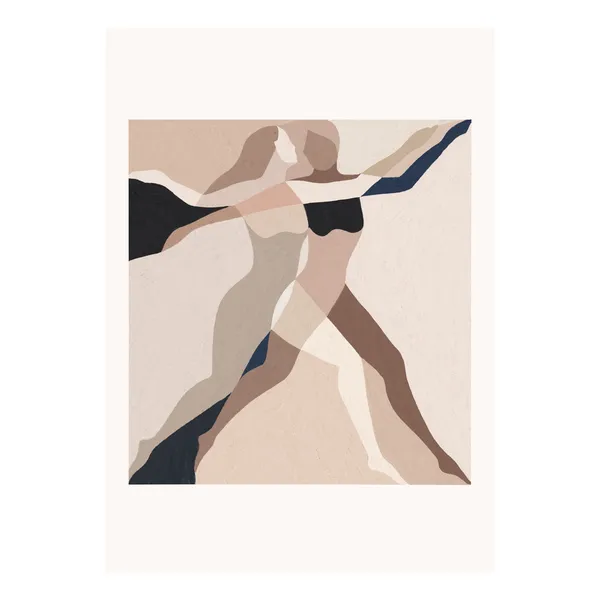 Two Dancers poster, 50x70 cm