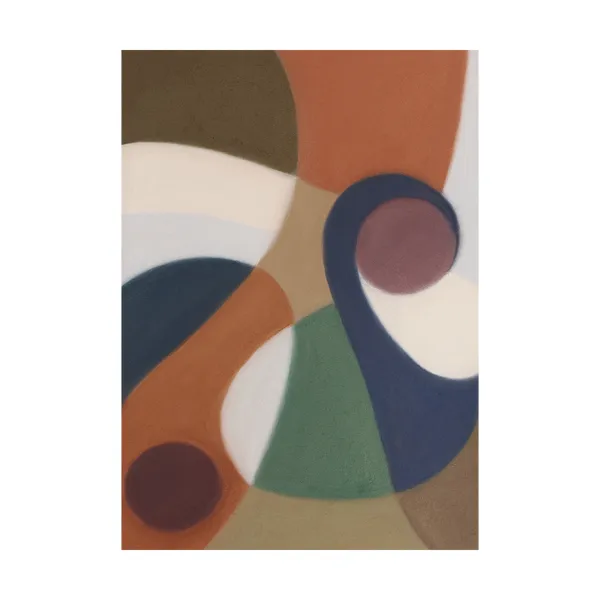 Wave poster, 30x40 cm