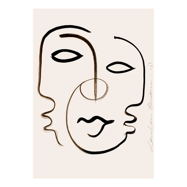 We are one poster, 70x100 cm