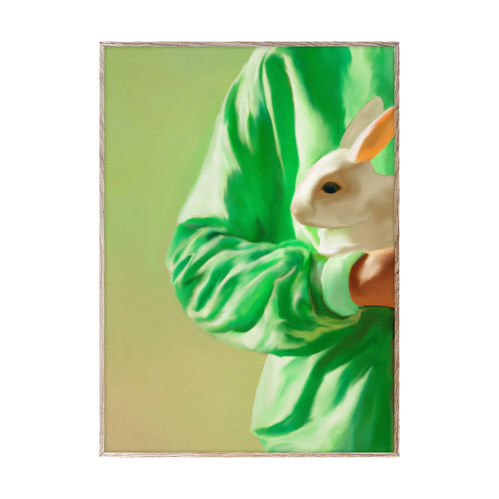 Paper Collective White Rabbit plakat 70x100 cm