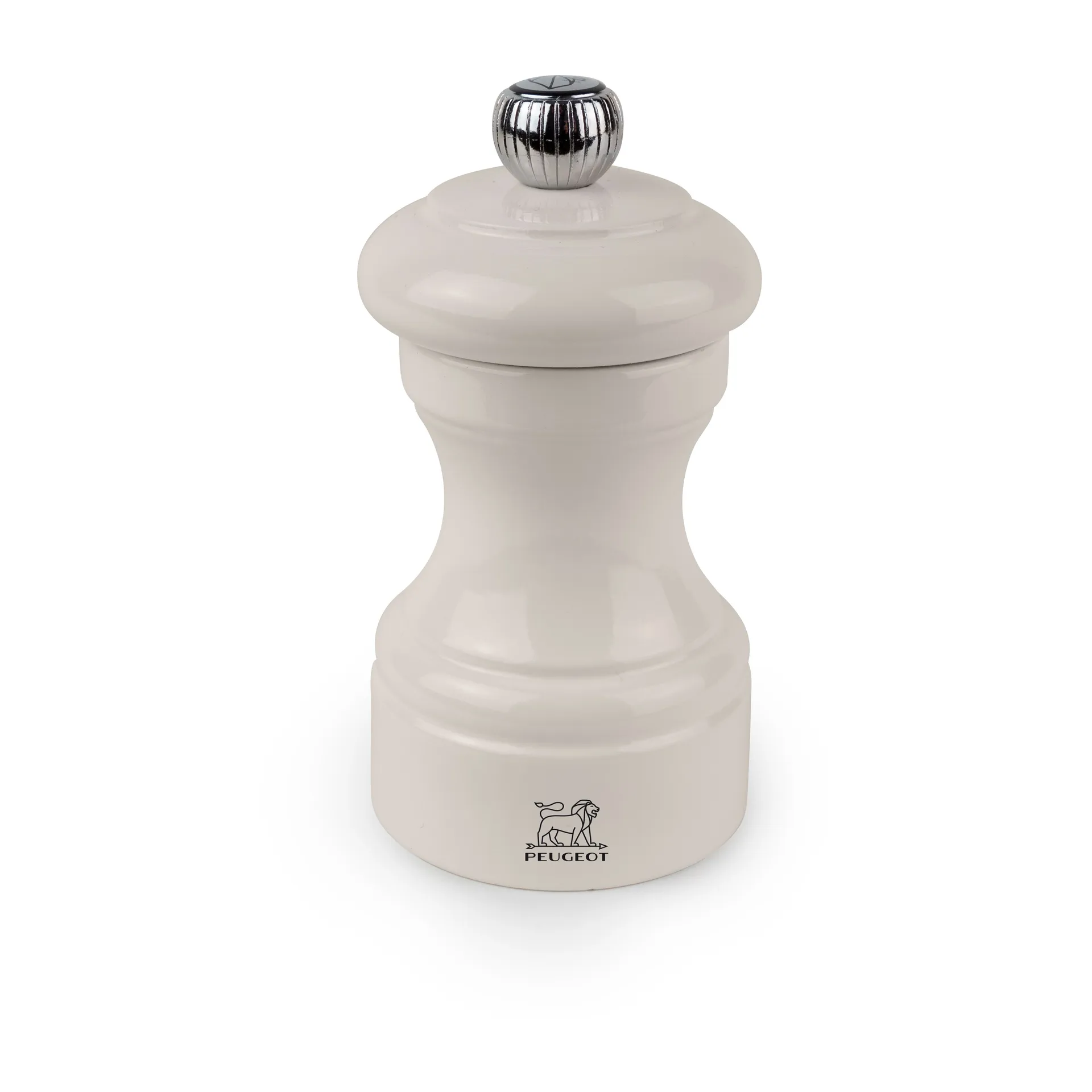 Peugeot Bistro Peberkværn - 10 cm - Elfenbensfarvet Lakeret Træ