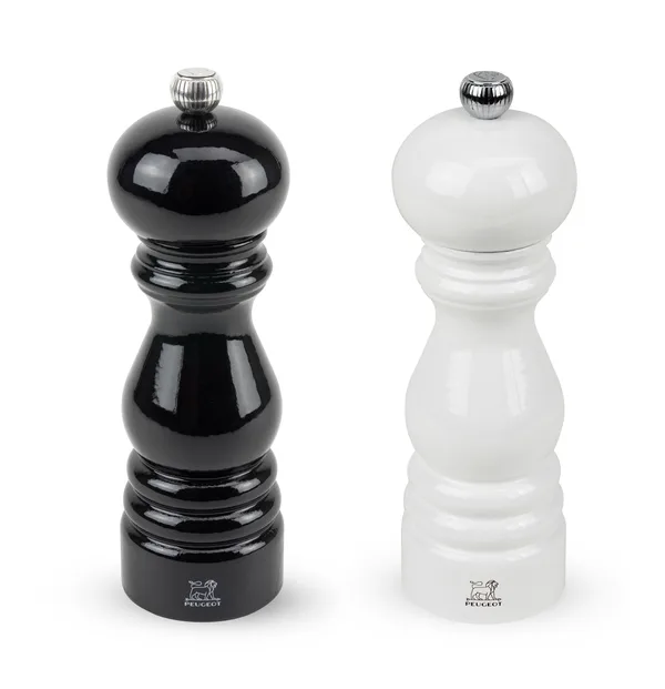 Paris salt & peppar duo 18 cm, Svart