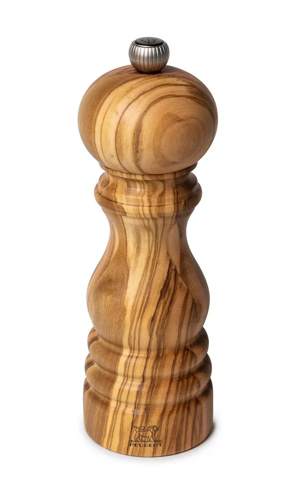 Paris saltkvarn 18 cm, Olivträ