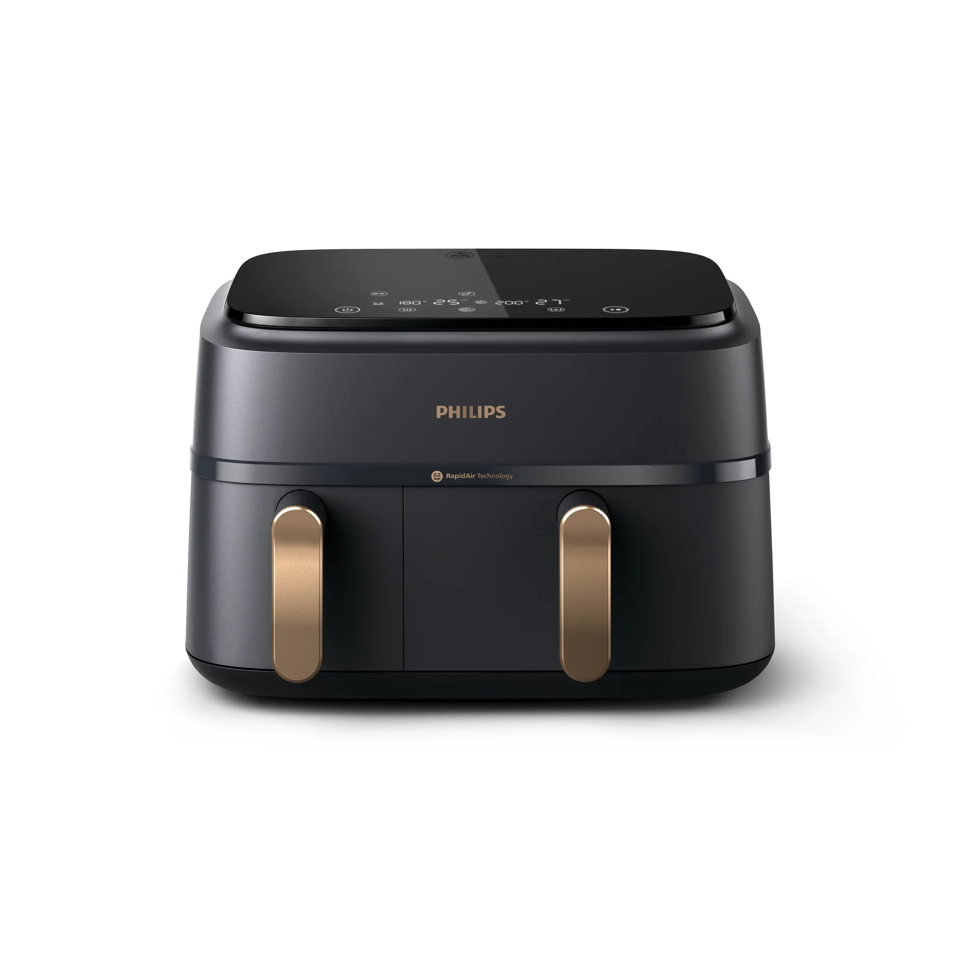 Philips 3000 series Air fryer dubbel NA352/00 9 L Black