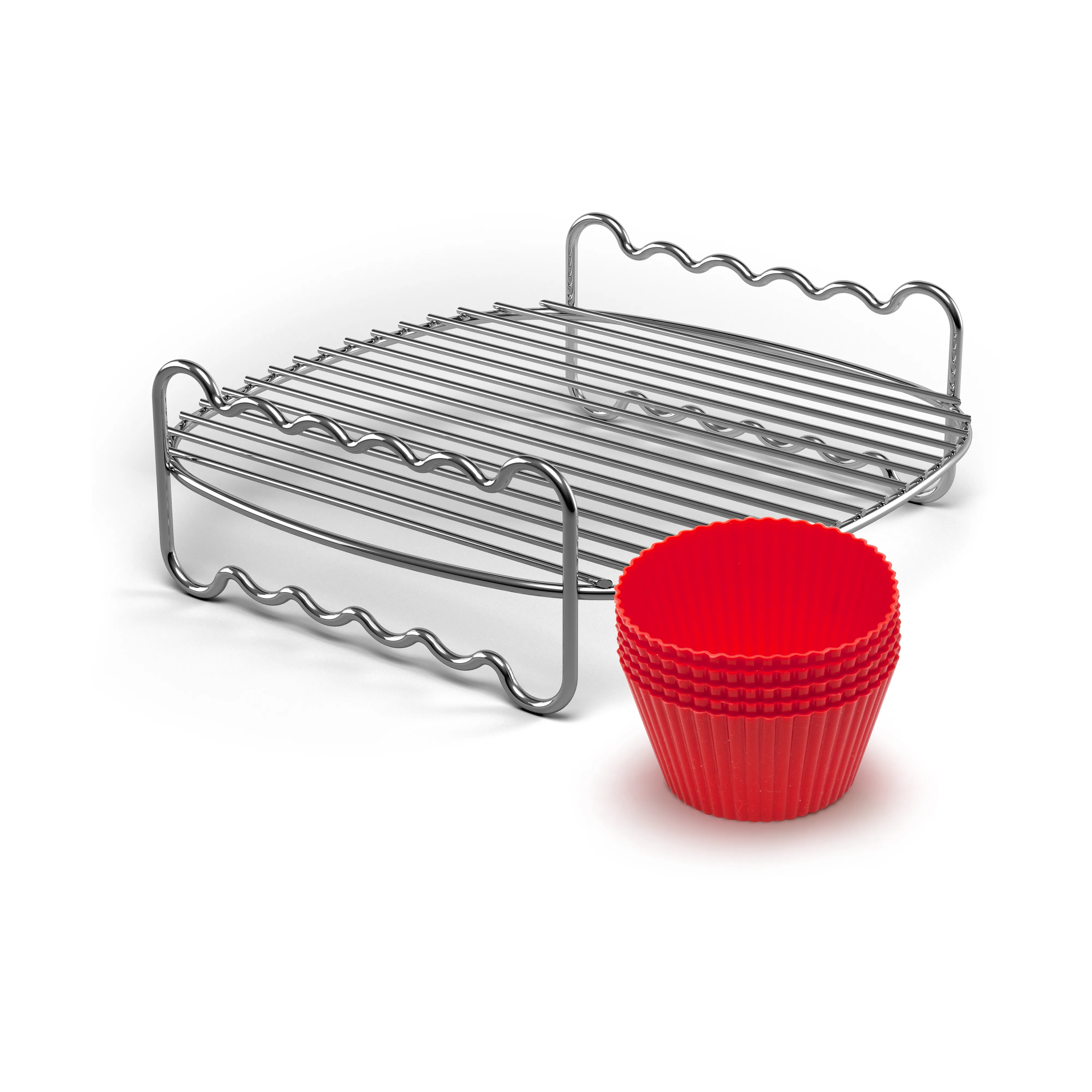 Vivia Rack Viva Airfryer grill rack muffin molds HD9904/01 - Philips | KitchenTime