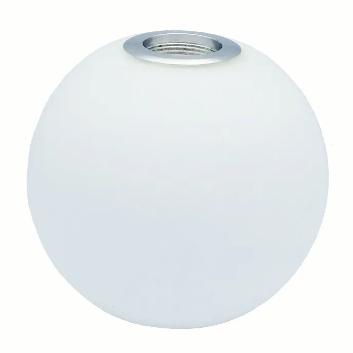 Pholc Verre de remplacement pour plafonnier Mobil Verre opale, ouverture filetée 2,5 cm