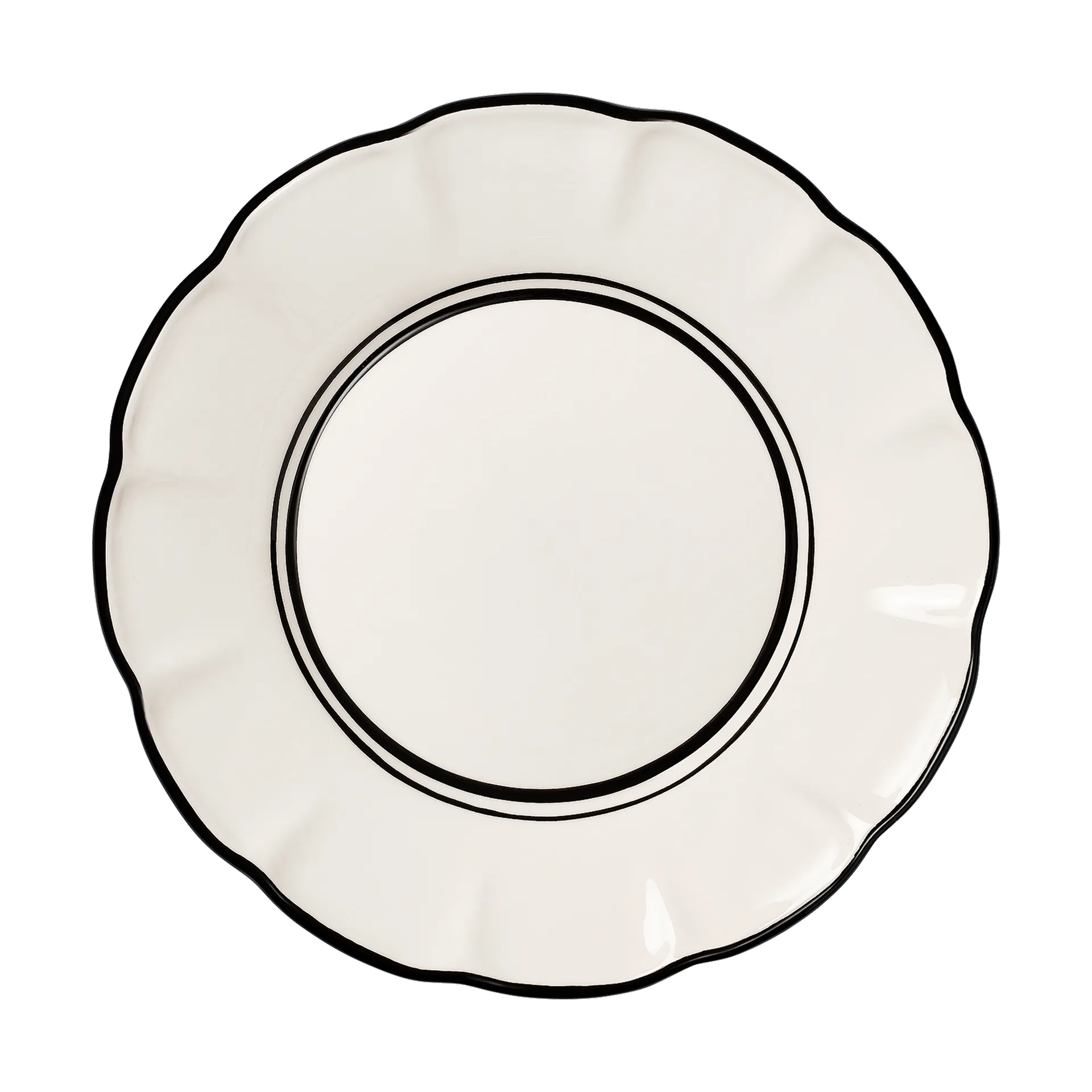 Pick a Poppy Bistro tallrik Black, 28cm