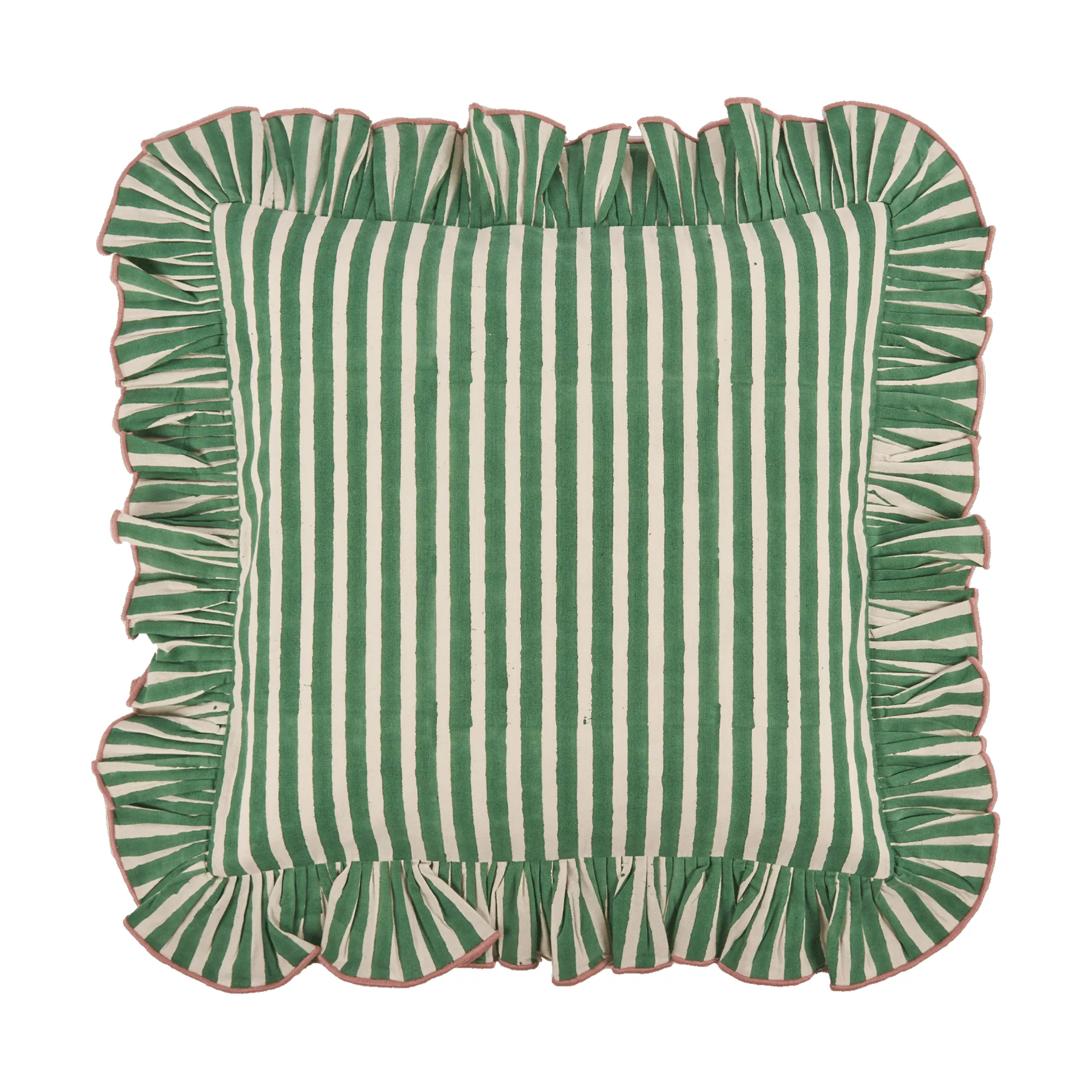 Pick a Poppy Devon housse de coussin Green, cm
