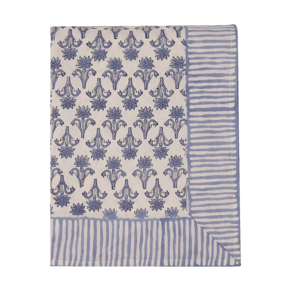 Lily bordsduk, Blue, 250x150 cm