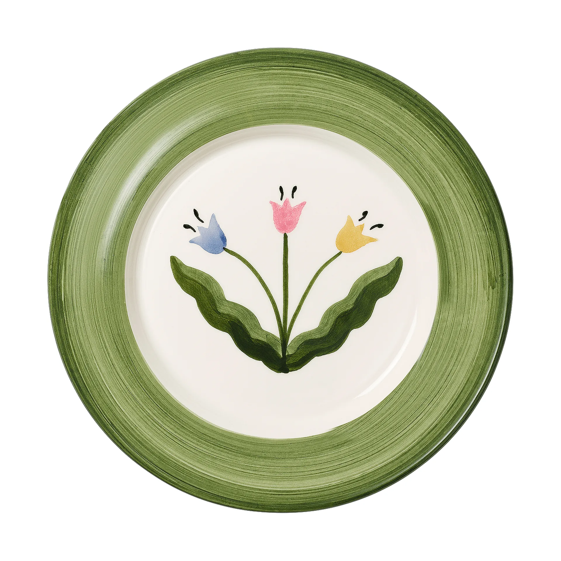 Pick a Poppy Madelen Möllard Tulip salattallerken Green, 22 cm