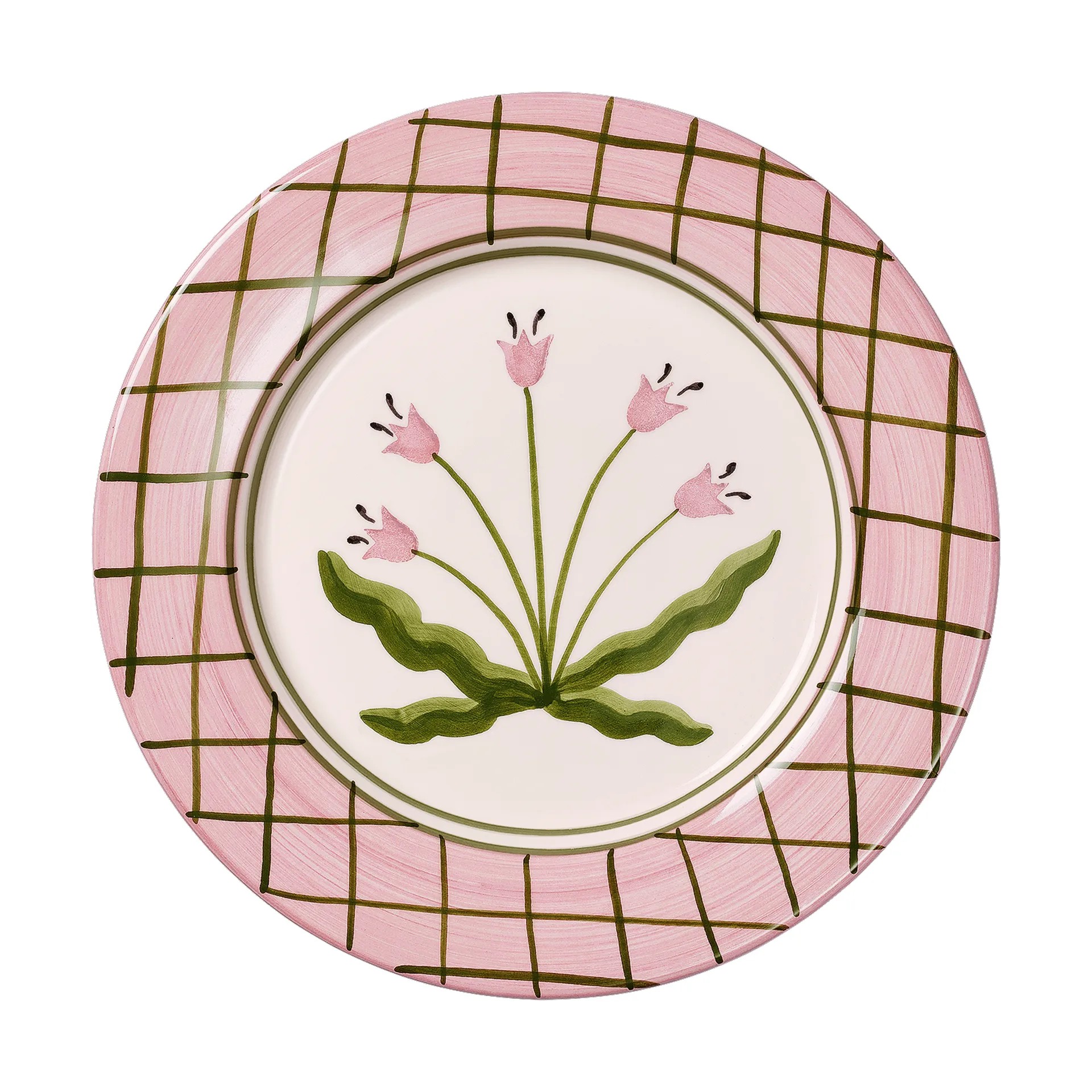 Pick a Poppy Madelen Möllard Tulip tallerken Pink, 28 cm