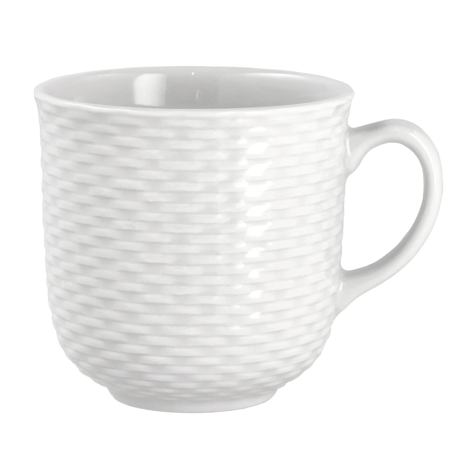 Pillivuyt Basket mugg 37 cl Vit