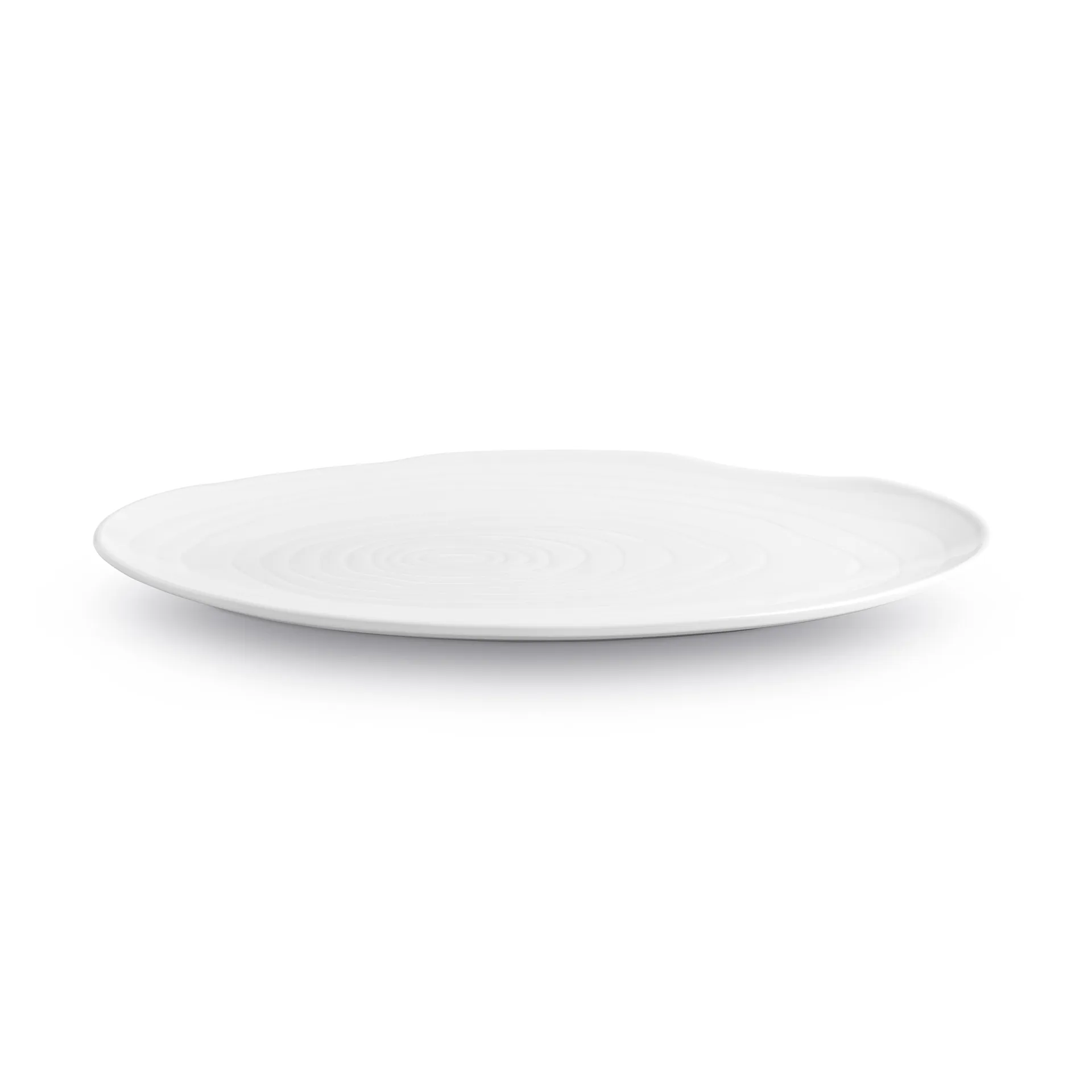 Pillivuyt Boulogne tallerken oval 16,5x23 cm Hvid