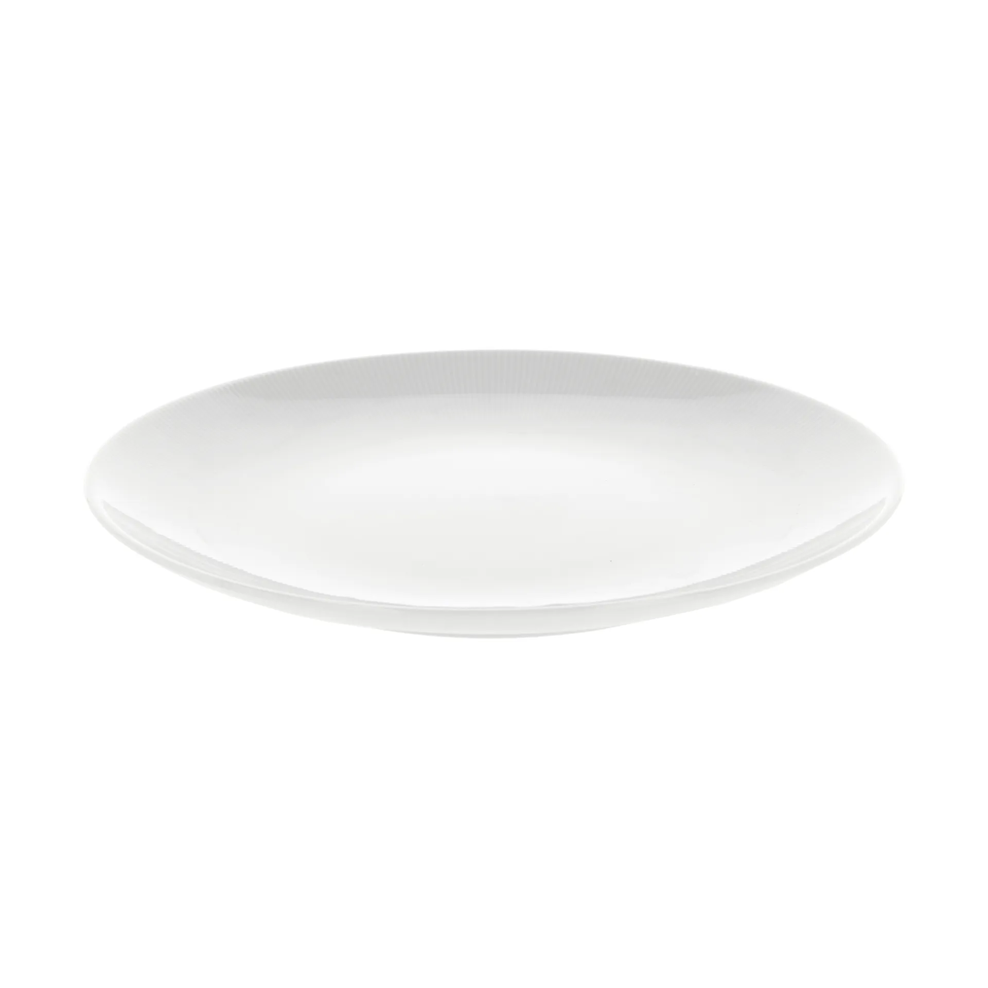 Pillivuyt - Eventail Tallerken flad Dia 26,5 cm Hvid
