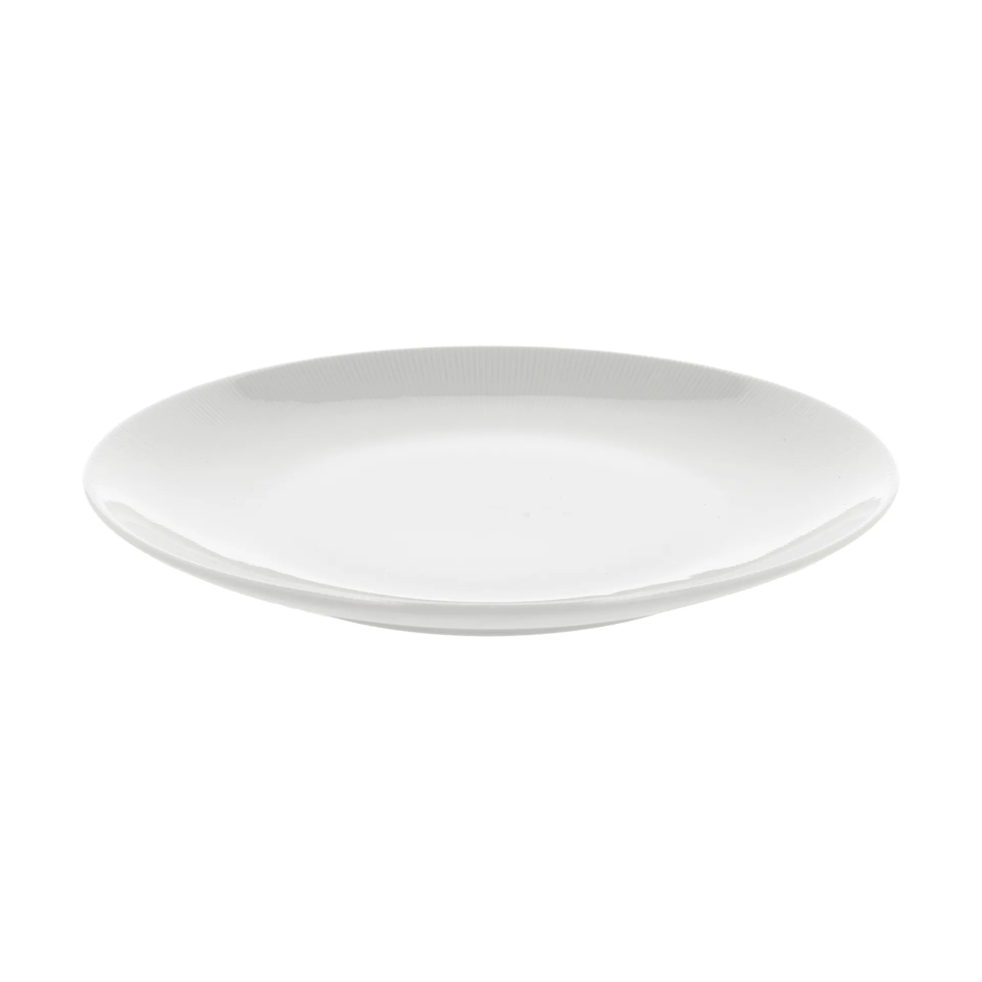 Pillivuyt - Eventail Tallerken flad Dia 28 cm Hvid