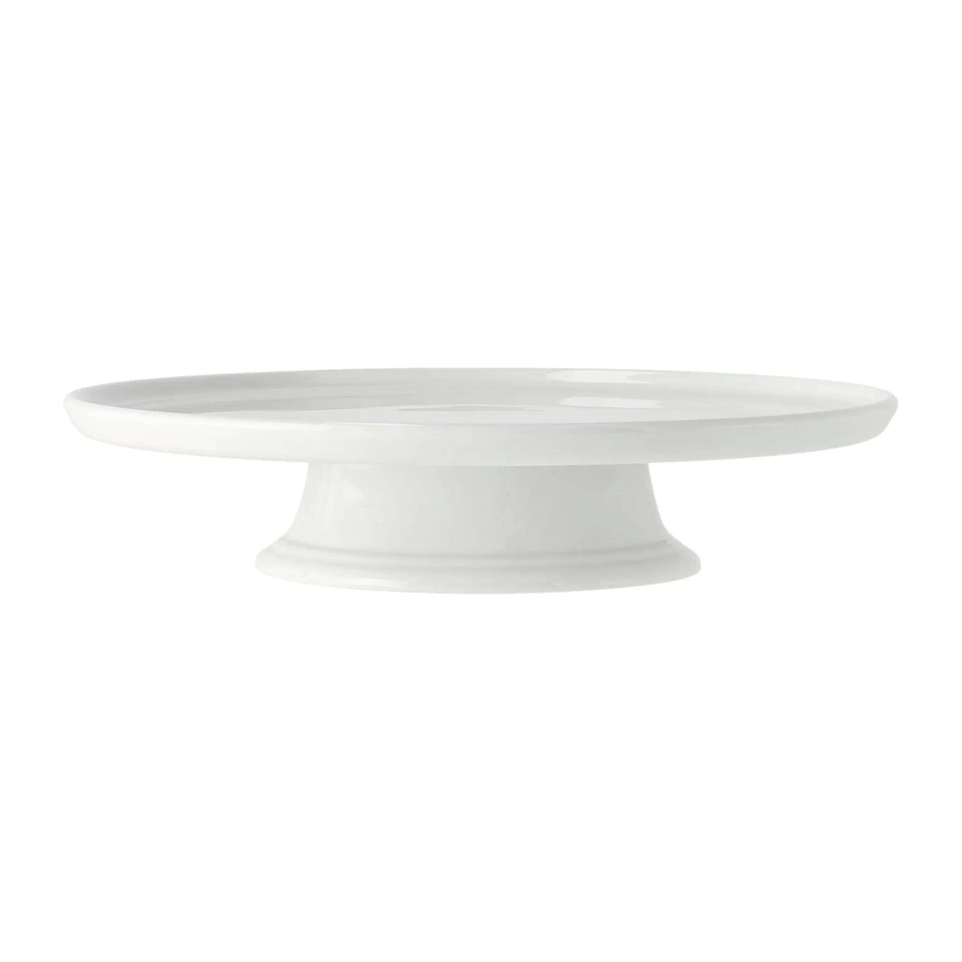 Lagkagefad Pillivuyt, hvid porcelæn, Ø30 cm