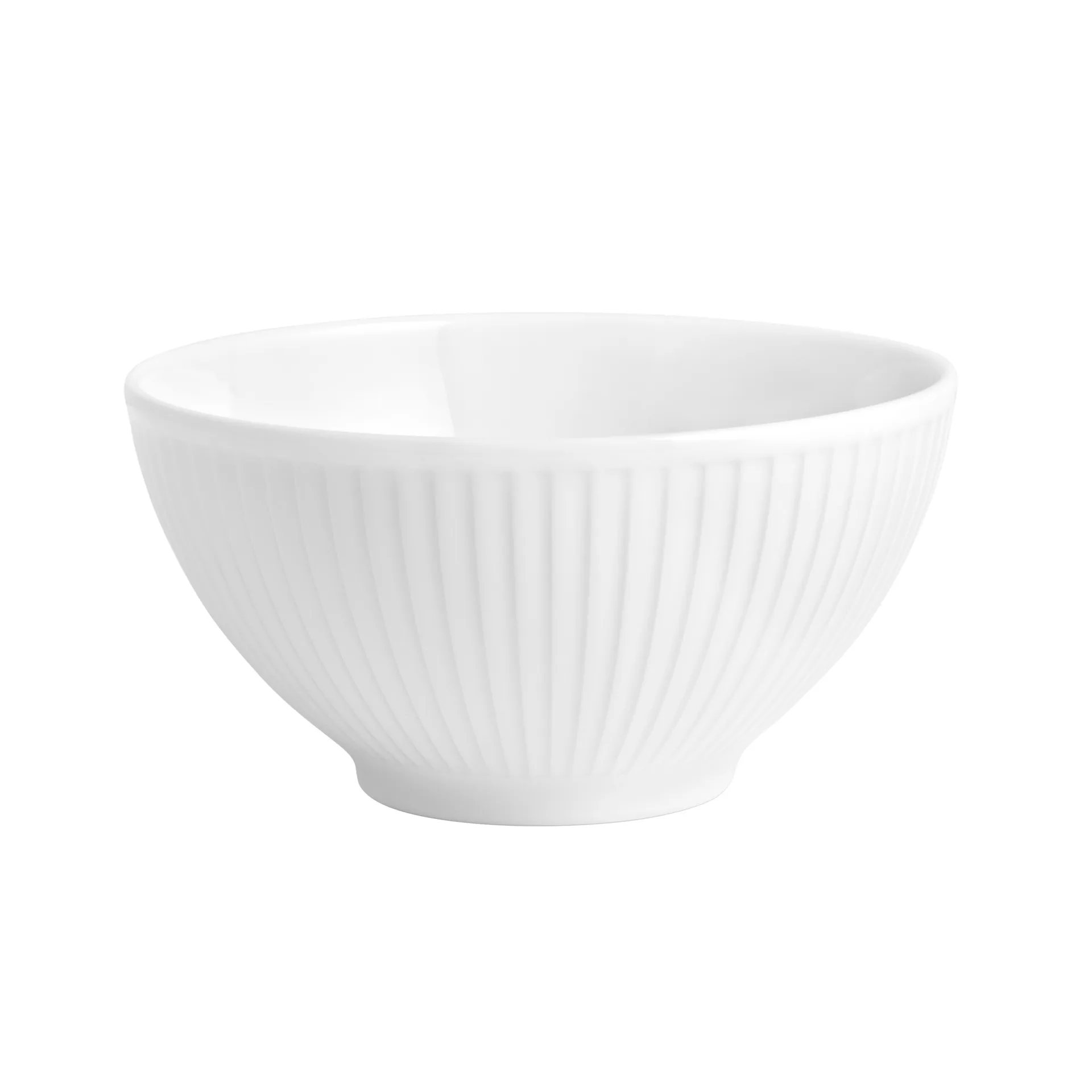 Pillivuyt - Plissé Skål Dia 14 cm 50 cl Hvid