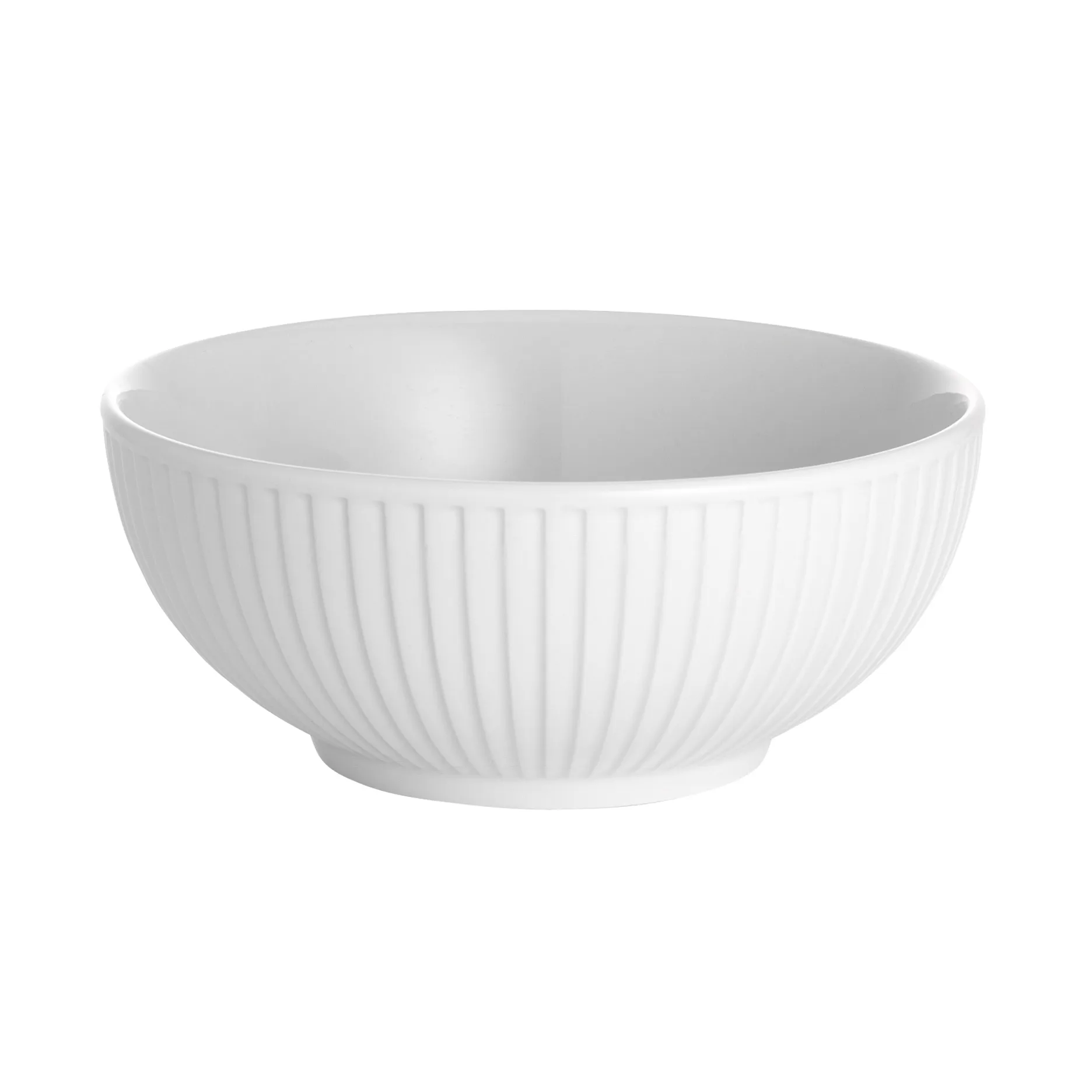 Pillivuyt - Plissé Skål Dia 15 cm 60 cl Hvid