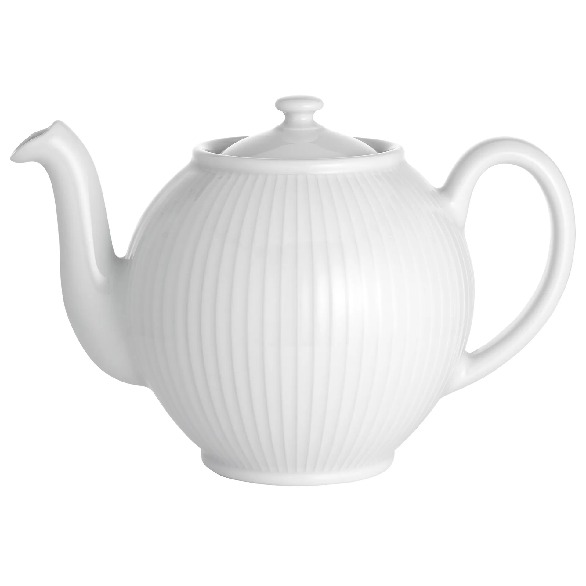 Pillivuyt Pliss&eacute; tekanne 1,5 l Hvit