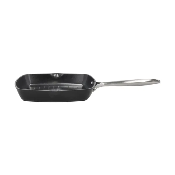 Travo grillpanna keramisk non-stick 24x24 cm, Svart-aluminium