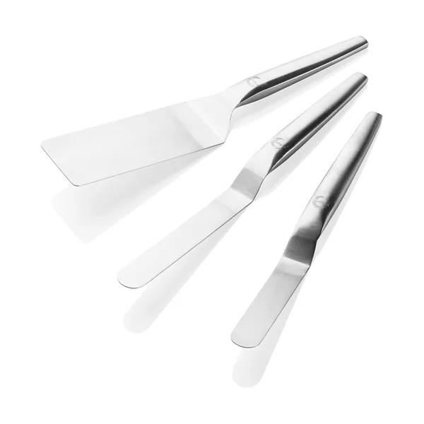 Plate-it spatel, Rostfritt stål, 3 delar