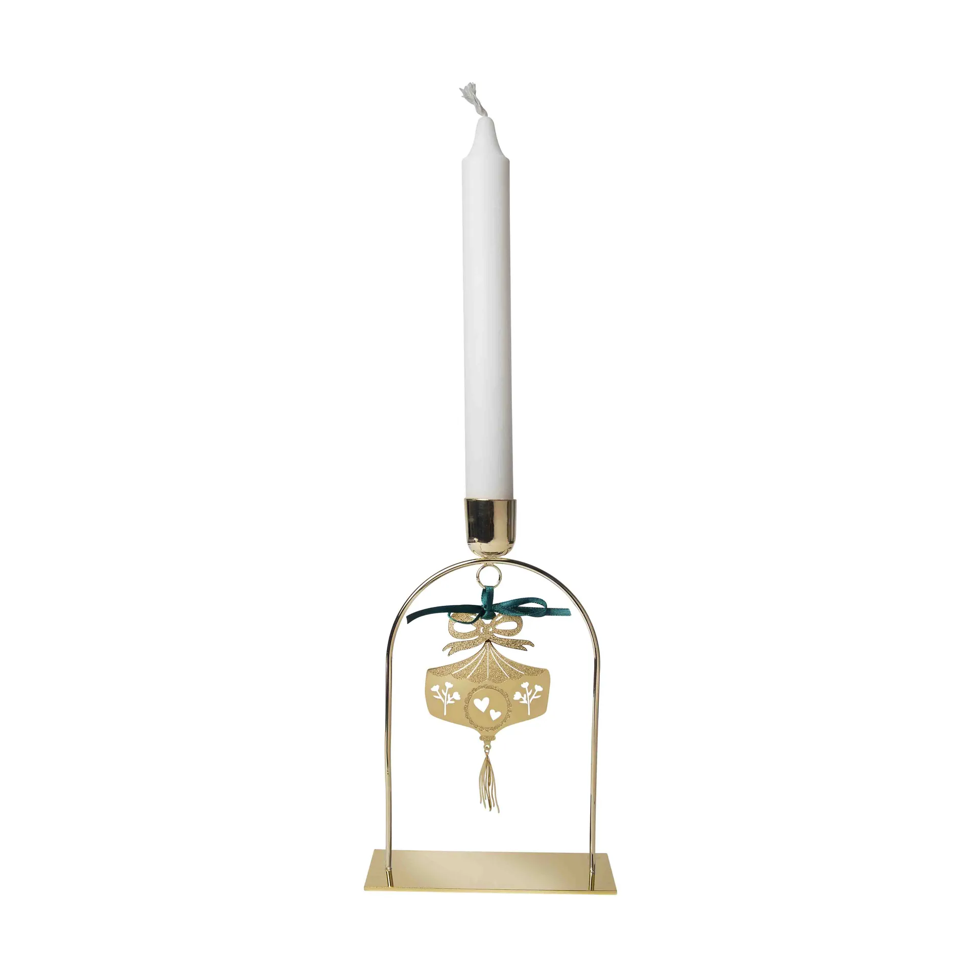 Pluto Design Bougeoir Arc deco Or