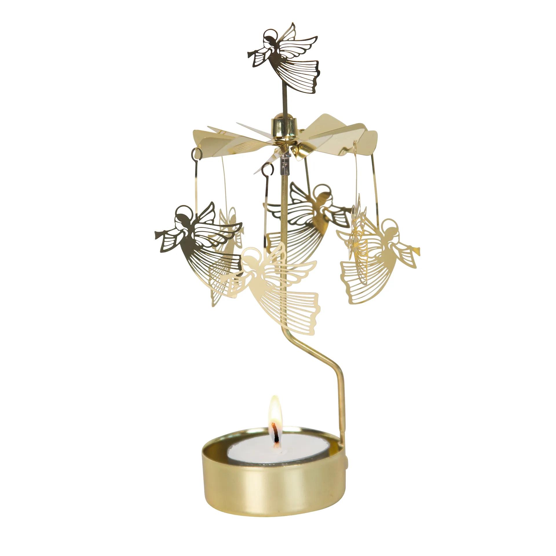 Pluto Design Carillon ange volant Doré