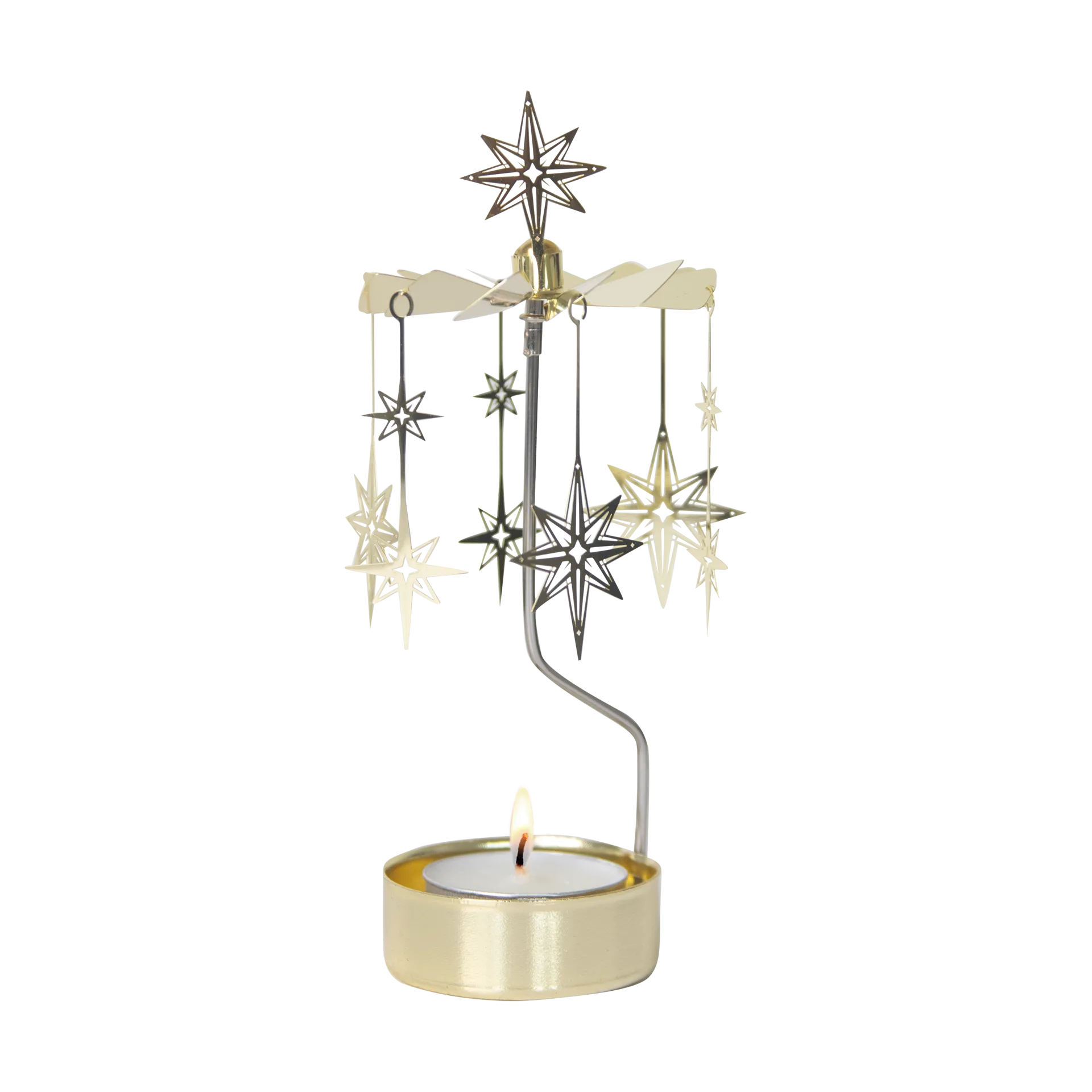 Pluto Design Carillon d'anges Northern Star Or